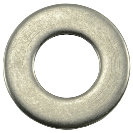 Midwest Fastener Flat Washer, For Screw Size 1/2" , 18-8 Stainless Steel 8 PK 33847
